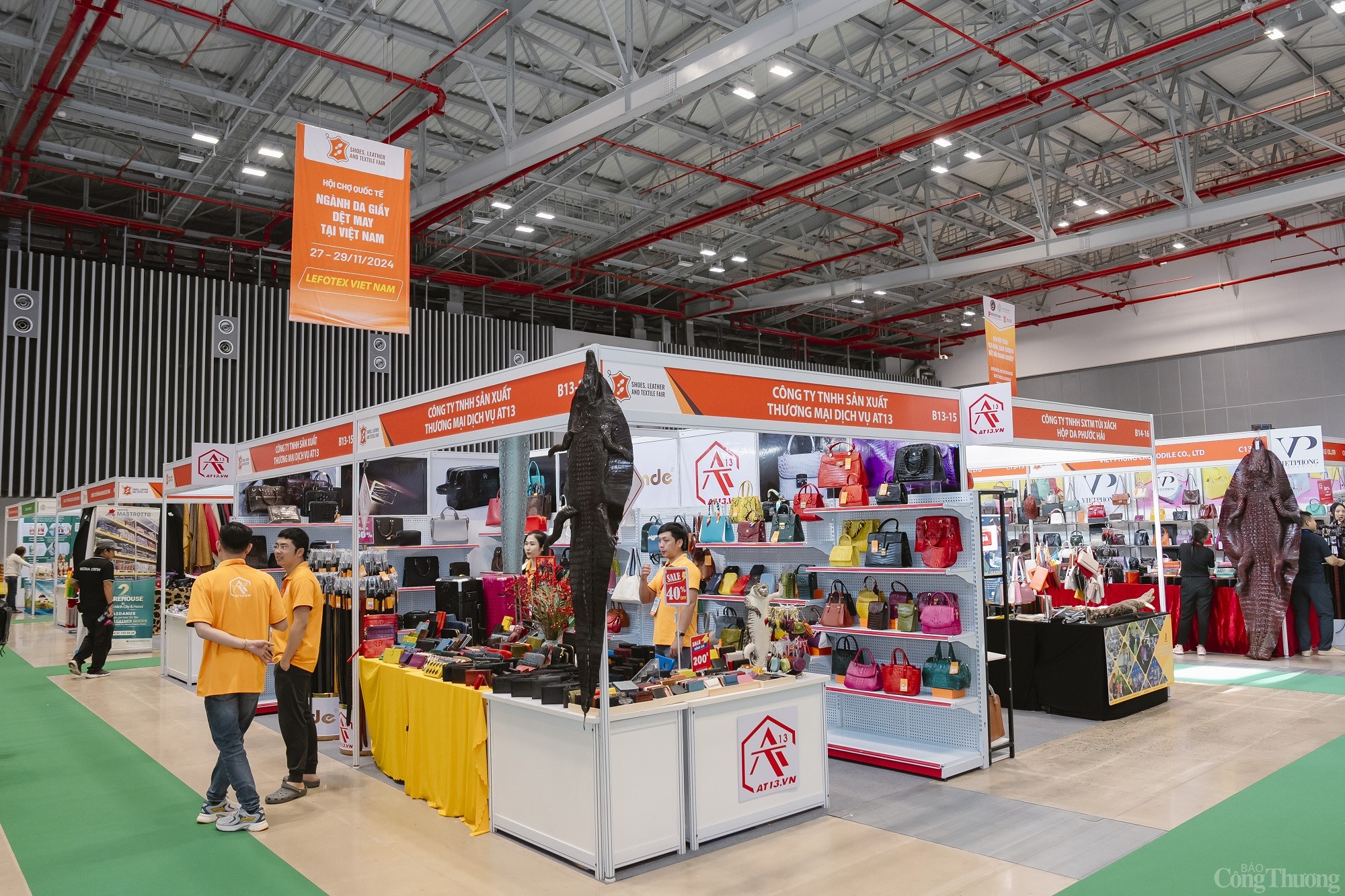 700 gian hàng trưng bày tại triển lãm chuyên ngành Công Thương tại TP. Hồ Chí Minh