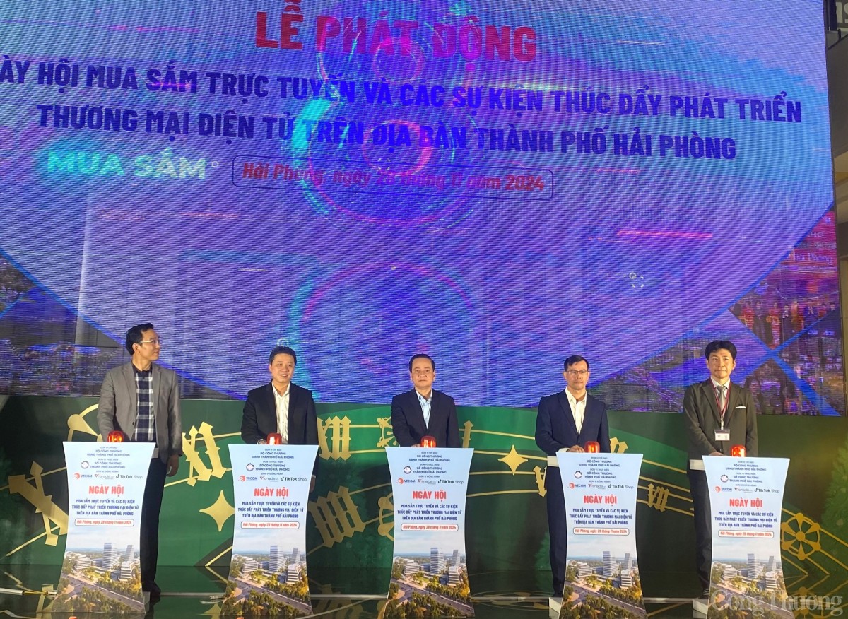 Hải Phòng: Ngày hội mua sắm trực tuyến và các sự kiện thúc đẩy phát triển thương mại điện tử Hải Phòng: Ngày hội mua sắm trực tuyến và các sự kiện thúc đẩy phát triển thương mại điện tử