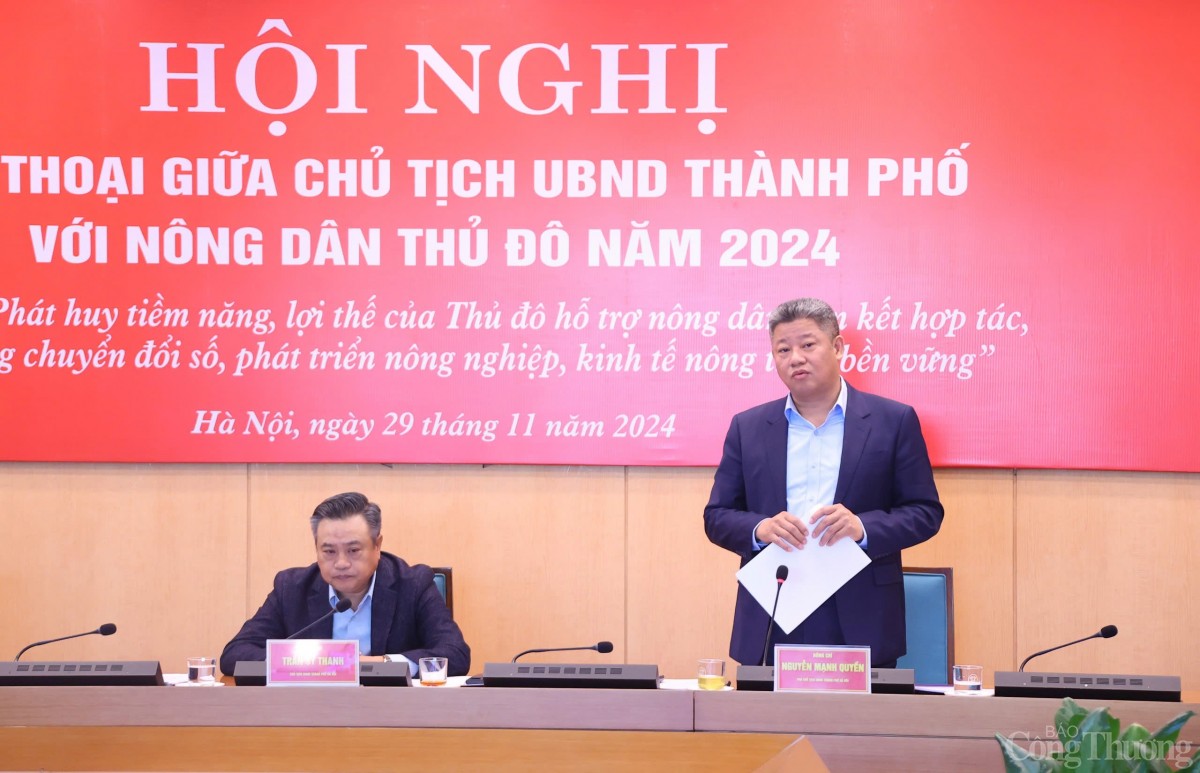 Chủ tịch UBND thành phố đối thoại với nông dân Thủ đô: Nông dân phải nghĩ lớn, mơ lớn Chủ tịch UBND thành phố đối thoại với nông dân Thủ đô: Nông dân phải nghĩ lớn, mơ lớn