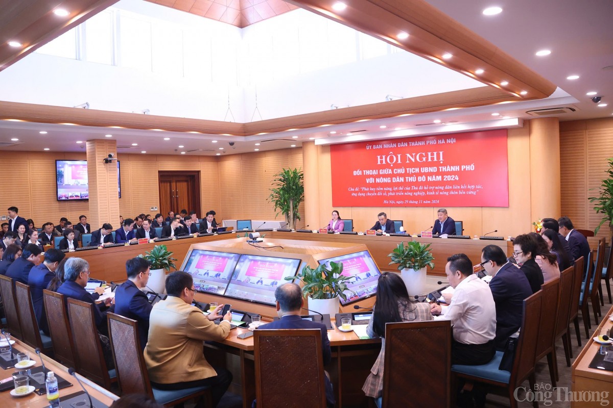 Chủ tịch UBND thành phố đối thoại với nông dân Thủ đô: Nông dân phải nghĩ lớn, mơ lớn Chủ tịch UBND thành phố đối thoại với nông dân Thủ đô: Nông dân phải nghĩ lớn, mơ lớn