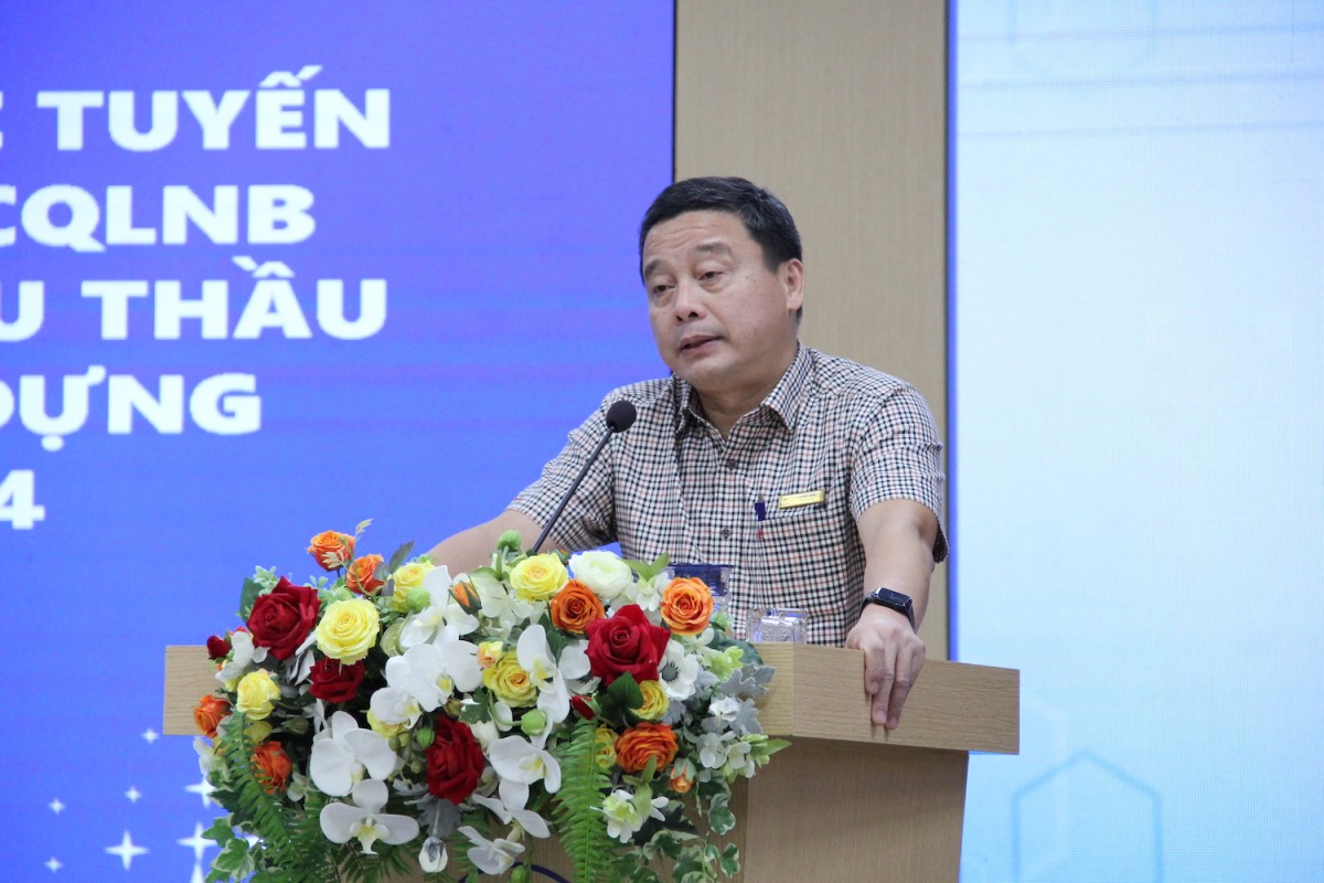 Ông Lê Hữu Danh - Phó Tổng giám đốc EVNCPC, Trưởng Ban Tổ chức cuộc thi phát biểu Ông Lê Hữu Danh - Phó Tổng giám đốc EVNCPC, Trưởng Ban Tổ chức cuộc thi phát biểu