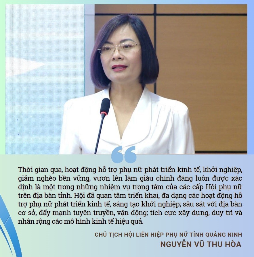 Bài 1: Phụ nữ Quảng Ninh 'đánh thức' nội lực, vươn lên thoát nghèo Bài 1: Phụ nữ Quảng Ninh 'đánh thức' nội lực, vươn lên thoát nghèo