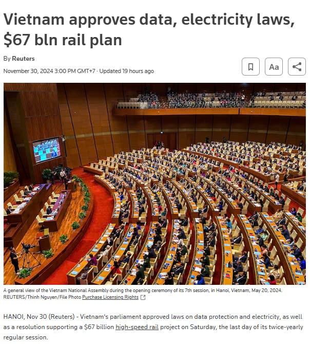 Truyền thông quốc tế nói gì về Luật Điện lực (sửa đổi) mới được thông qua? Truyền thông quốc tế nói gì về Luật Điện lực (sửa đổi) mới được thông qua?