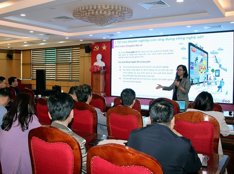 Tuấn cho các doanh nghiệp, hợp tác xã, tổ hợp tác địa bàn tỉnh Quảng Ninh ứng dụng chuyển đổi số vào hoạt động sản xuất, kinh doanh - Ảnh: Nguyễn Dũng Tuấn cho các doanh nghiệp, hợp tác xã, tổ hợp tác địa bàn tỉnh Quảng Ninh ứng dụng chuyển đổi số vào hoạt động sản xuất, kinh doanh - Ảnh: Nguyễn Dũng