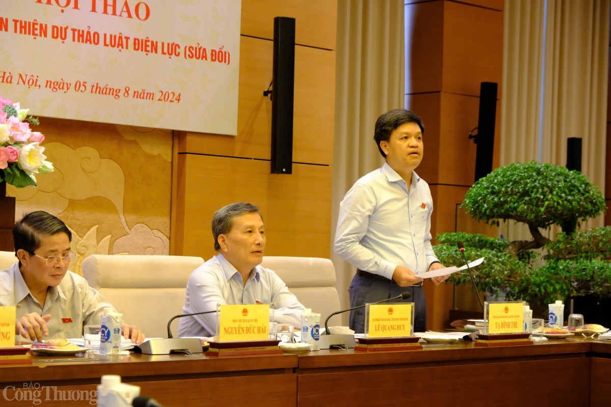 Luật Điện lực (sửa đổi) kỳ tích của ngành Công thương trong hoàn thiện thể chế Luật Điện lực (sửa đổi) kỳ tích của ngành Công thương trong hoàn thiện thể chế