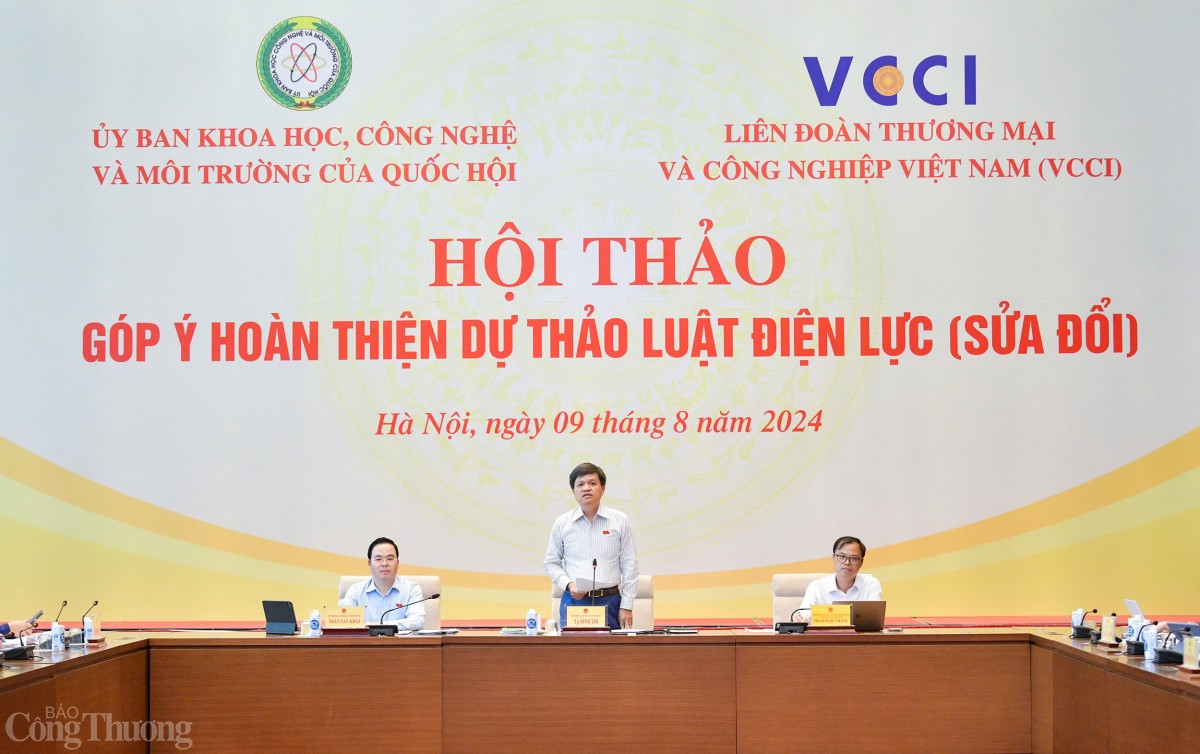 Luật Điện lực (sửa đổi) kỳ tích của ngành Công thương trong hoàn thiện thể chế Luật Điện lực (sửa đổi) kỳ tích của ngành Công thương trong hoàn thiện thể chế