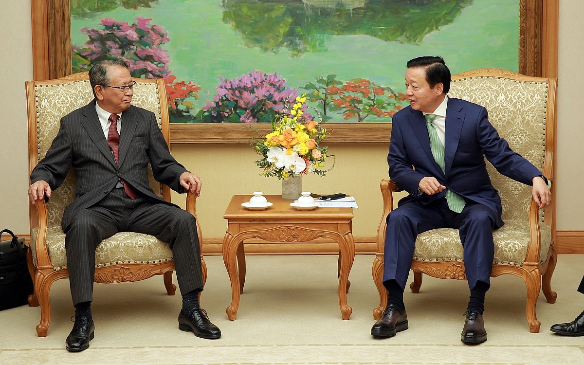 Phó Thủ tướng Trần Hồng Hà trao đổi về những công nghệ, giải pháp liên quan đến dự báo khí tượng thủy văn mà Việt Nam quan tâm và mong muốn Nhật Bản hỗ trợ, chuyển giao - Ảnh: VGP/MInh Khôi Phó Thủ tướng Trần Hồng Hà trao đổi về những công nghệ, giải pháp liên quan đến dự báo khí tượng thủy văn mà Việt Nam quan tâm và mong muốn Nhật Bản hỗ trợ, chuyển giao - Ảnh: VGP/MInh Khôi