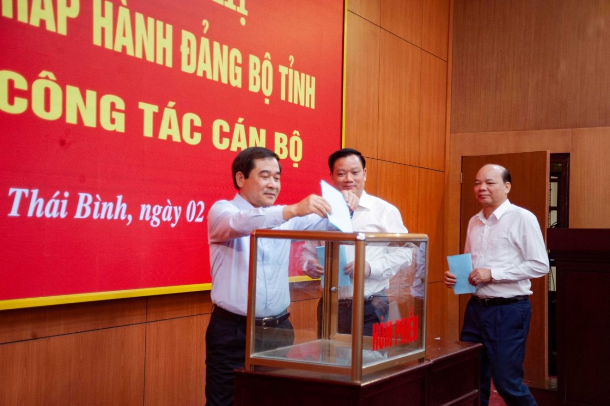 Ông Nguyễn Khắc Thận được bầu giữ chức Bí thư Tỉnh ủy Thái Bình