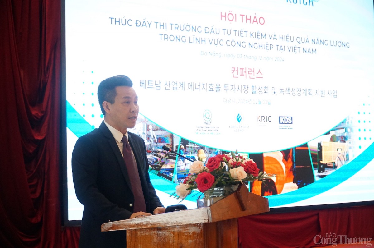 Thúc đẩy thị trường đầu tư tiết kiệm, hiệu quả năng lượng trong lĩnh vực công nghiệp Thúc đẩy thị trường đầu tư tiết kiệm, hiệu quả năng lượng trong lĩnh vực công nghiệp