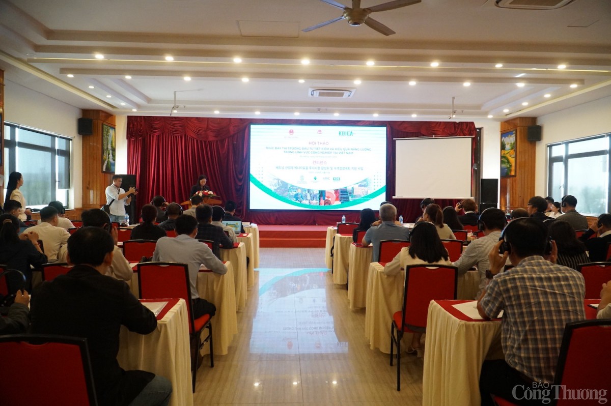 Thúc đẩy thị trường đầu tư tiết kiệm, hiệu quả năng lượng trong lĩnh vực công nghiệp Thúc đẩy thị trường đầu tư tiết kiệm, hiệu quả năng lượng trong lĩnh vực công nghiệp