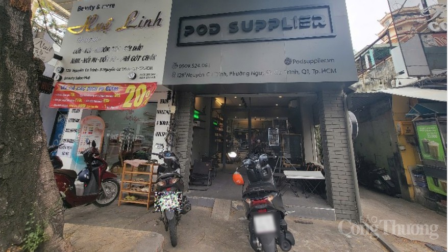 cửa hàng Pod Supplier trên đường Nguyễn Cư Trinh (quận 1), cửa hàng Pod Supplier trên đường Nguyễn Cư Trinh (quận 1),