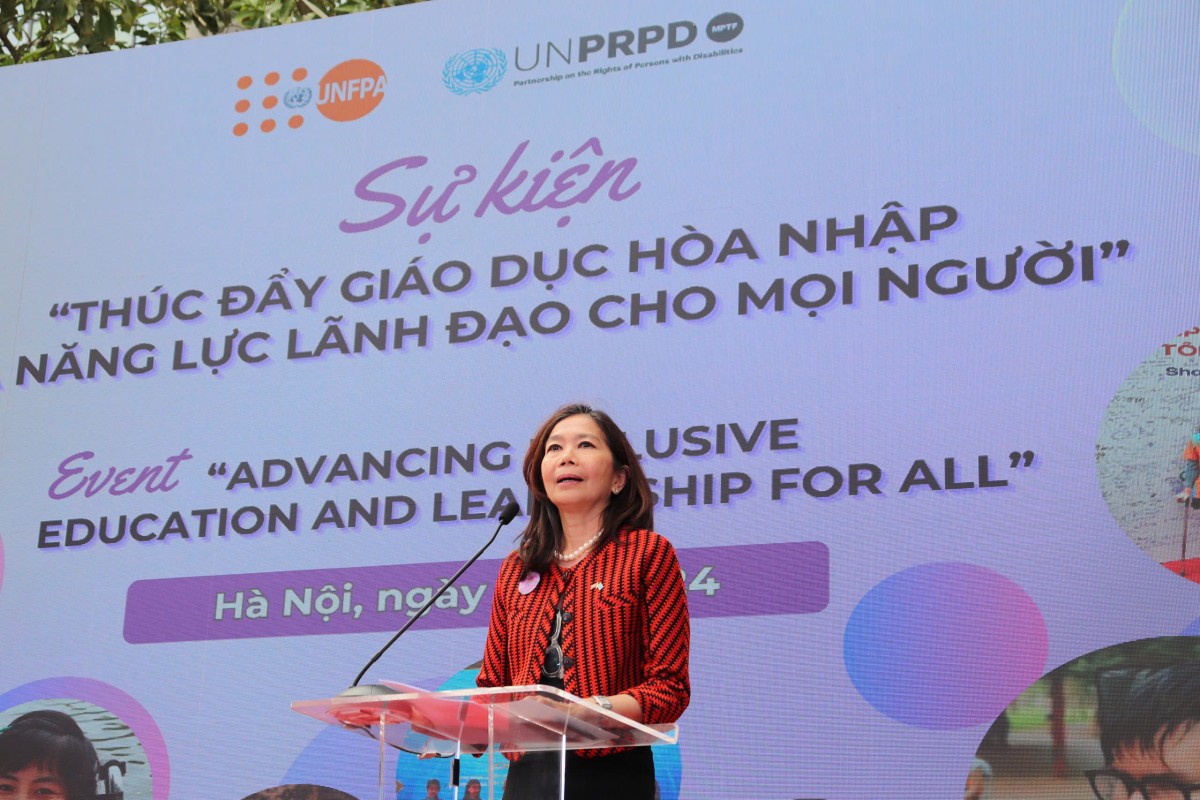 Thúc đẩy giáo dục hòa nhập và năng lực lãnh đạo cho mọi người nhân Ngày Quốc tế Người Khuyết tật.