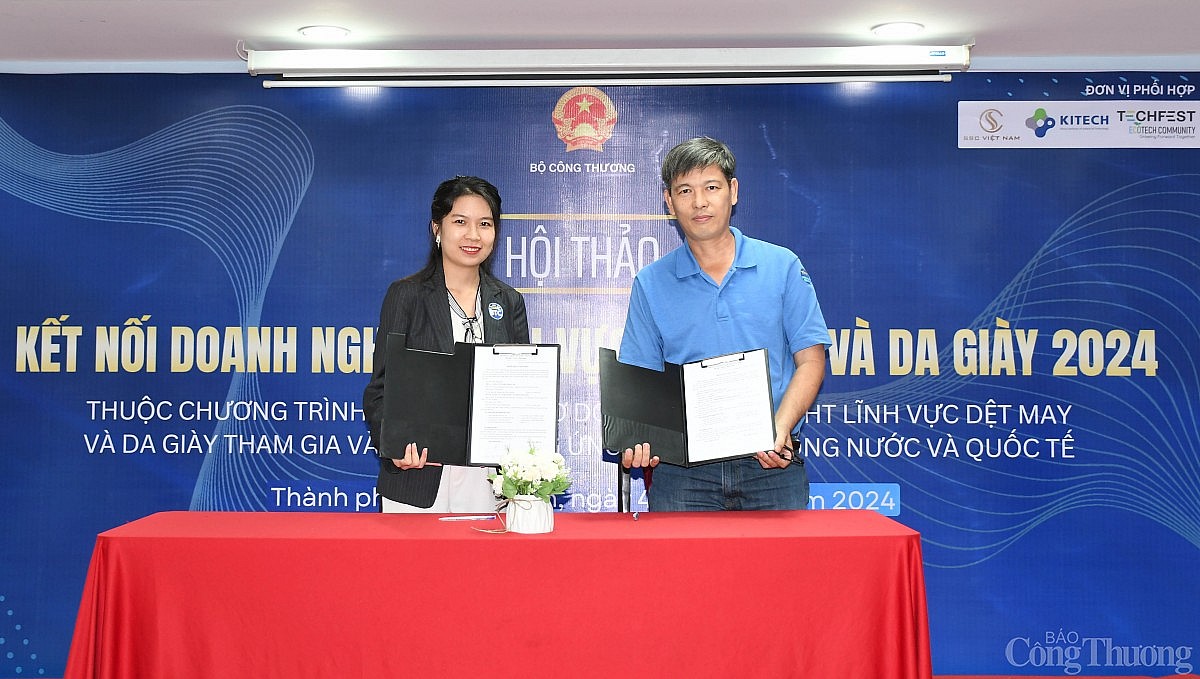 Bộ Công Thương thúc đẩy kết nối chuỗi cung ứng cho doanh nghiệp dệt may, da giày