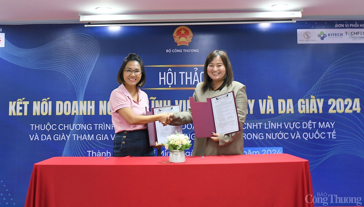Bộ Công Thương thúc đẩy kết nối chuỗi cung ứng cho doanh nghiệp dệt may, da giày