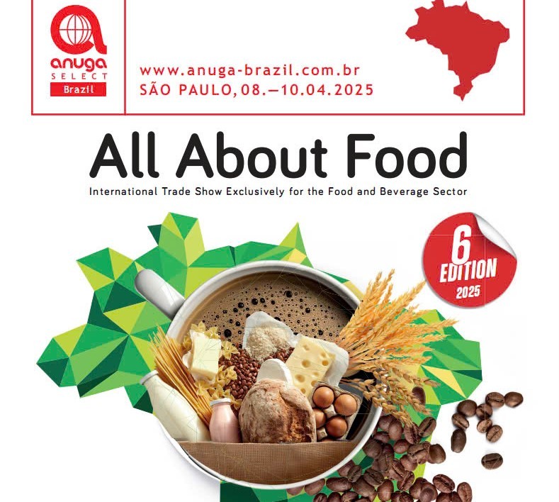 Hội chợ Thực phẩm và Đồ uống ANUGA Brazil sẽ diễn ra vào tháng 4/2025