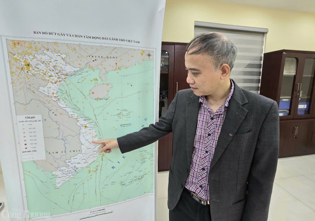 Việt Nam ghi nhận 463 trận động đất tính đến 5/12/2024 Việt Nam ghi nhận 463 trận động đất tính đến 5/12/2024