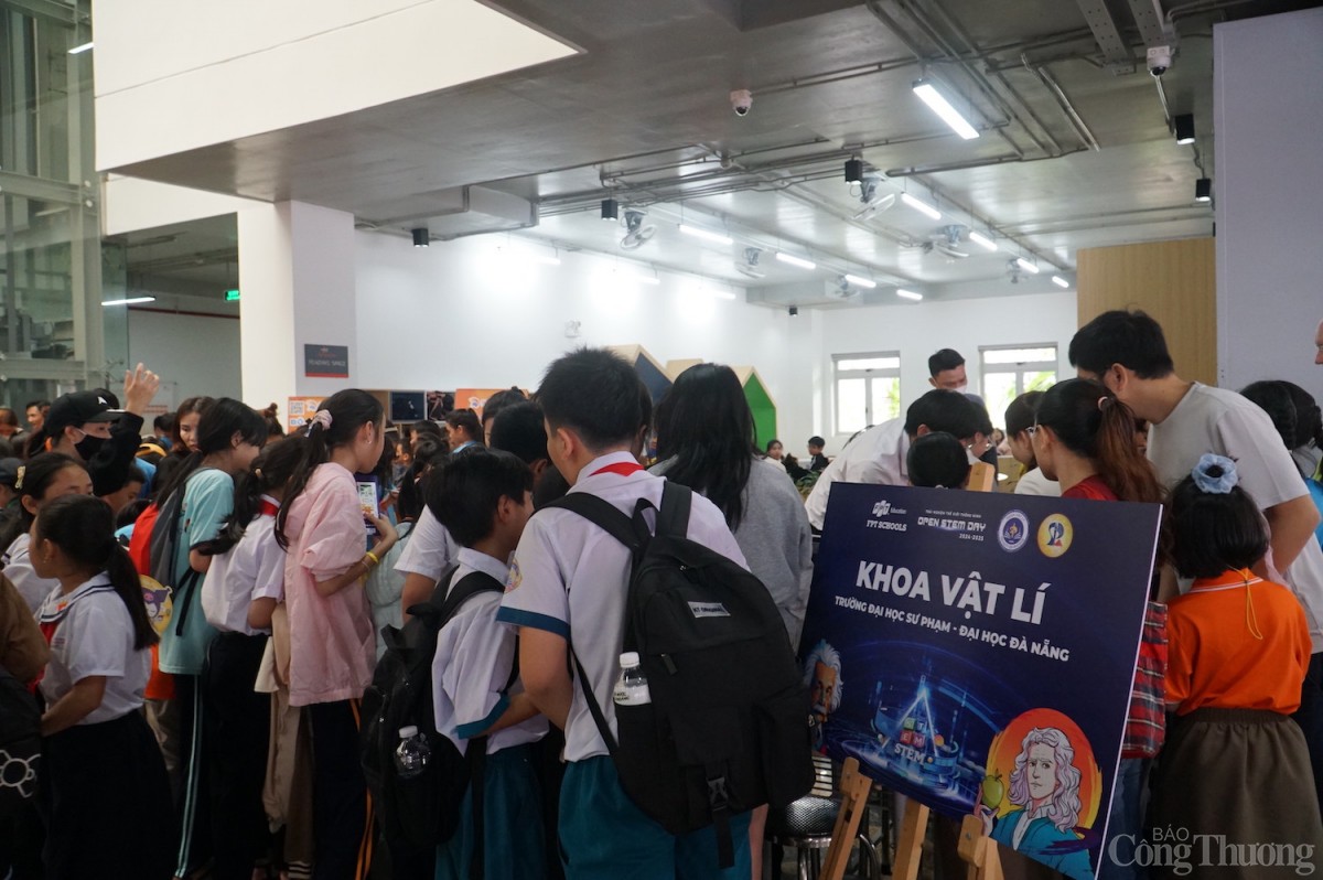 Đà Nẵng: Hơn 6.000 người tham gia OPEN STEM DAY ‘trải nghiệm thế giới thông minh’