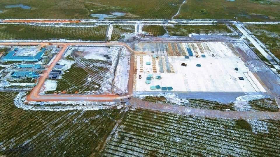 Toàn cảnh dự án Cảng hàng không Quảng Trị (Ảnh: Uông Tân) Toàn cảnh dự án Cảng hàng không Quảng Trị (Ảnh: Uông Tân)