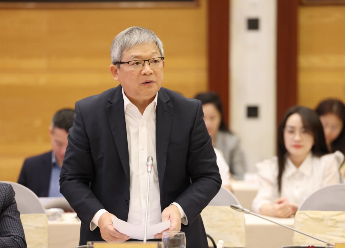 Thiếu tướng Hoàng Anh Tuyên, Người phát ngôn Bộ Công an, trả lời phóng viên báo chí tại họp báo - Ảnh: VGP Thiếu tướng Hoàng Anh Tuyên, Người phát ngôn Bộ Công an, trả lời phóng viên báo chí tại họp báo - Ảnh: VGP