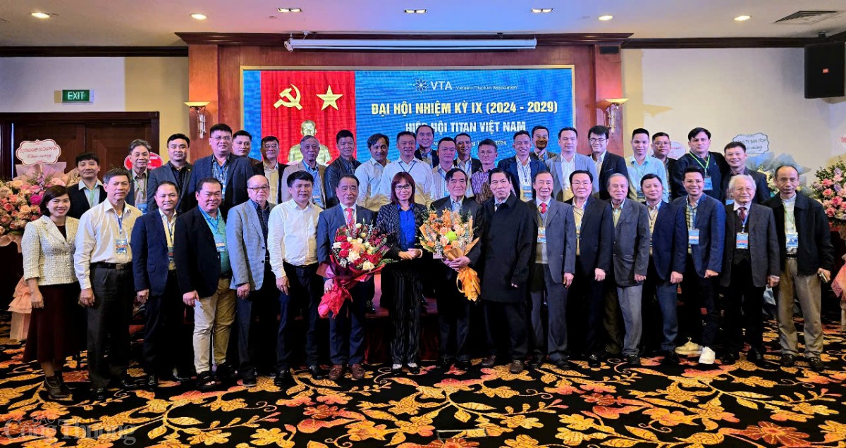 Đại hội Hiệp hội titan Việt Nam lần thứ IX tìm giải pháp thoát khó Đại hội Hiệp hội titan Việt Nam lần thứ IX tìm giải pháp thoát khó