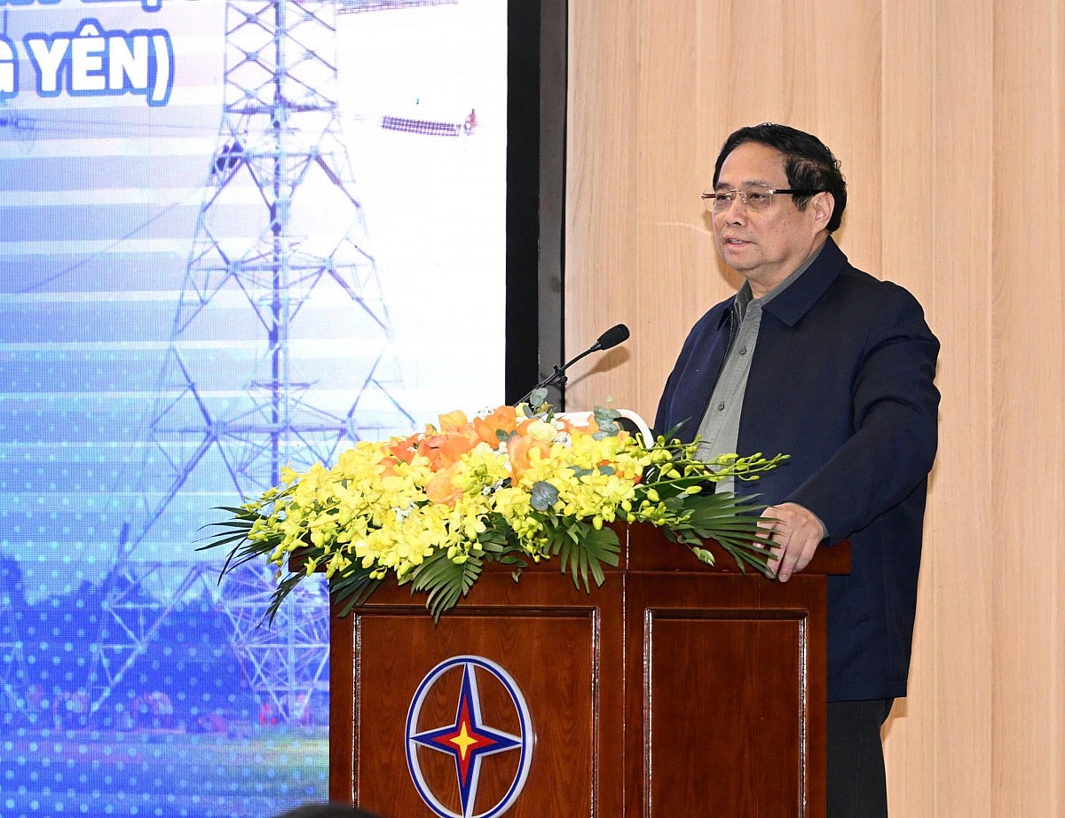 Thủ tướng Phạm Minh Chính: Đường dây 500kV mạch 3 truyền cảm hứng cho cả dân tộc Thủ tướng Phạm Minh Chính: Đường dây 500kV mạch 3 truyền cảm hứng cho cả dân tộc