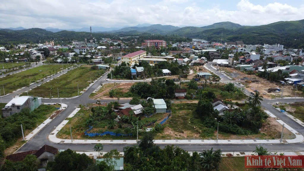 Một góc Dự án khu phố mới Phước An, thị trấn Tiền Kỳ