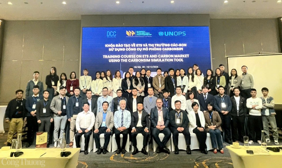 Đào tạo về thị trường các-bon và ETS cho doanh nghiệp thép, nhiệt điện, xi măng Đào tạo về thị trường các-bon và ETS cho doanh nghiệp thép, nhiệt điện, xi măng