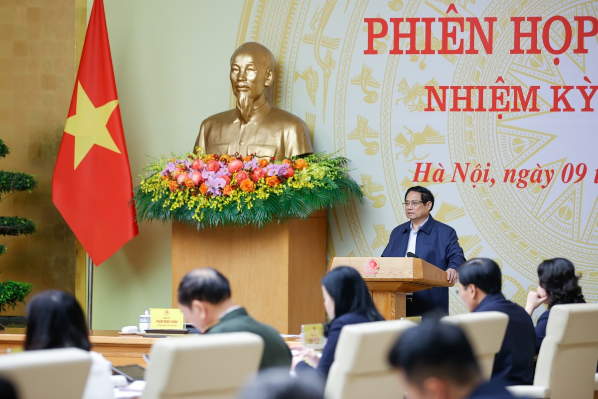 Thủ tướng Phạm Minh Chính đánh giá năm 2024, đất nước ta đã đạt kết quả toàn diện trên tất cả các lĩnh vực - Ảnh: VGP/Nhật Bắc Thủ tướng Phạm Minh Chính đánh giá năm 2024, đất nước ta đã đạt kết quả toàn diện trên tất cả các lĩnh vực - Ảnh: VGP/Nhật Bắc