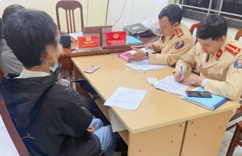 Vĩnh Phúc: 34 sinh viên, học sinh vi phạm giao thông bị phạt nguội