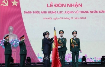 Viện Hàng không Vũ trụ Viettel đón nhận danh hiệu Anh hùng Lực lượng vũ trang nhân dân