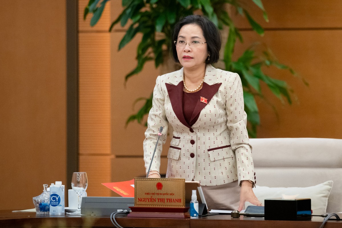 Phó Chủ tịch Quốc hội Nguyễn Thị Thanh Phó Chủ tịch Quốc hội Nguyễn Thị Thanh