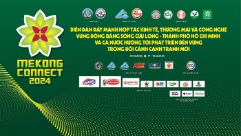 Diễn đàn Mekong Connect 2024: Đẩy mạnh hợp tác kinh tế, thương mại và công nghệ