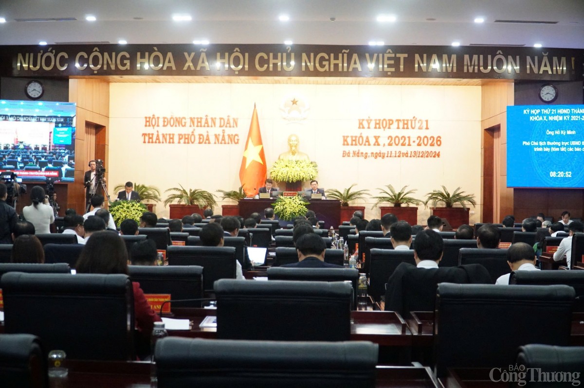 Kỳ họp thứ 21 HĐND TP. Đà Nẵng khóa X nhiệm kỳ 2021 - 2026