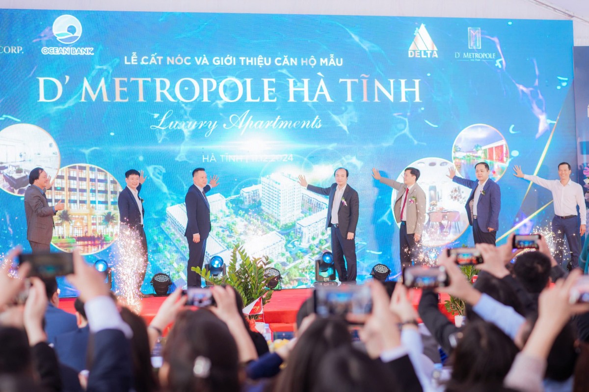 Lễ cất nóc và ra mắt căn hộ mẫu dự án D’METROPOLE LUXURY APARTMENTS Lễ cất nóc và ra mắt căn hộ mẫu dự án D’METROPOLE LUXURY APARTMENTS
