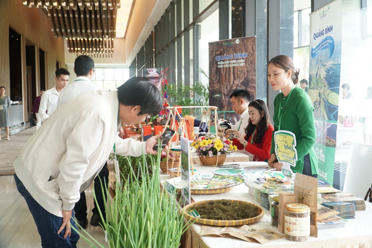 Quảng bá sản phẩm OCOP, nông sản đặc trưng tại Hội nghị quốc tế Du lịch nông thôn