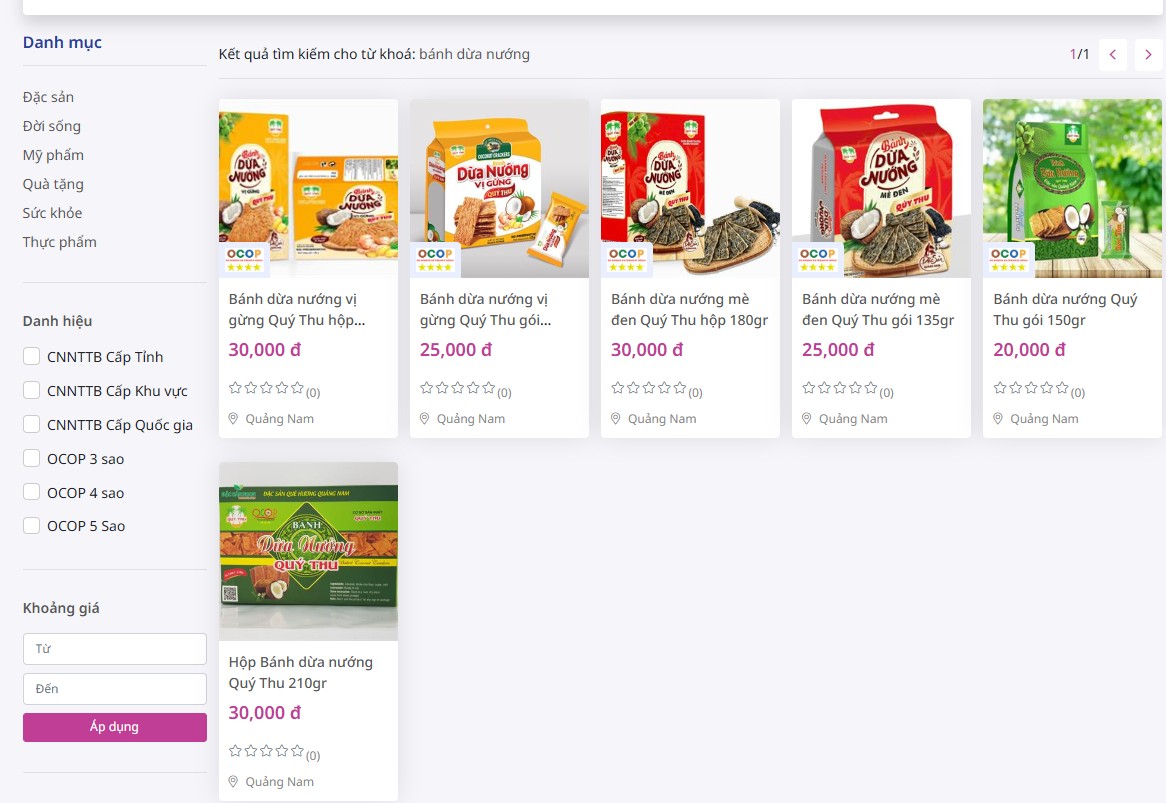 Sàn Việt - ‘cầu nối' đưa bánh dừa nướng Quý Thu đến gần hơn với người dùng cả nước