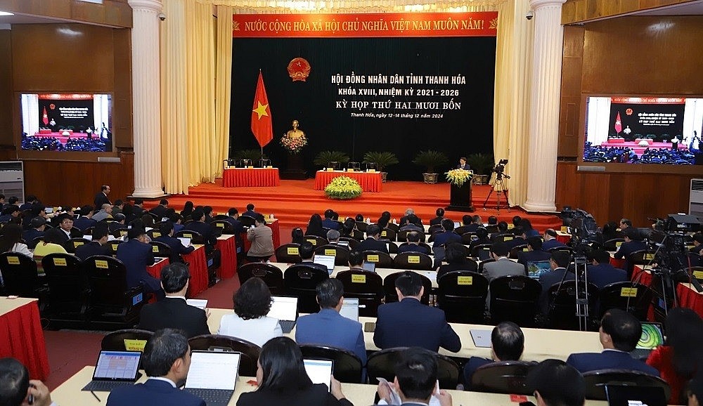 Thanh Hóa: Khai mạc Kỳ họp thứ 24, Hội đồng nhân dân tỉnh Thanh Hóa: Khai mạc Kỳ họp thứ 24, Hội đồng nhân dân tỉnh