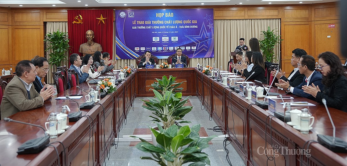 họp báo về Lễ trao Giải thưởng Chất lượng Quốc gia năm 2021 – 2023 họp báo về Lễ trao Giải thưởng Chất lượng Quốc gia năm 2021 – 2023