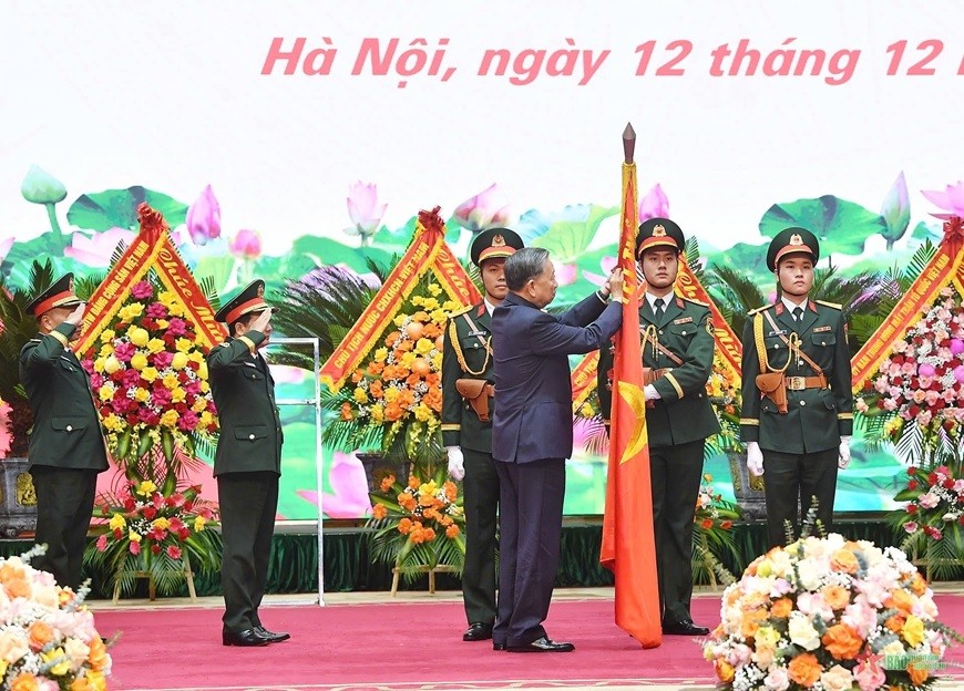 Tổng cục Chính trị Quân đội nhân dân Việt Nam nhận Huân chương Độc lập hạng Nhất Tổng cục Chính trị Quân đội nhân dân Việt Nam nhận Huân chương Độc lập hạng Nhất