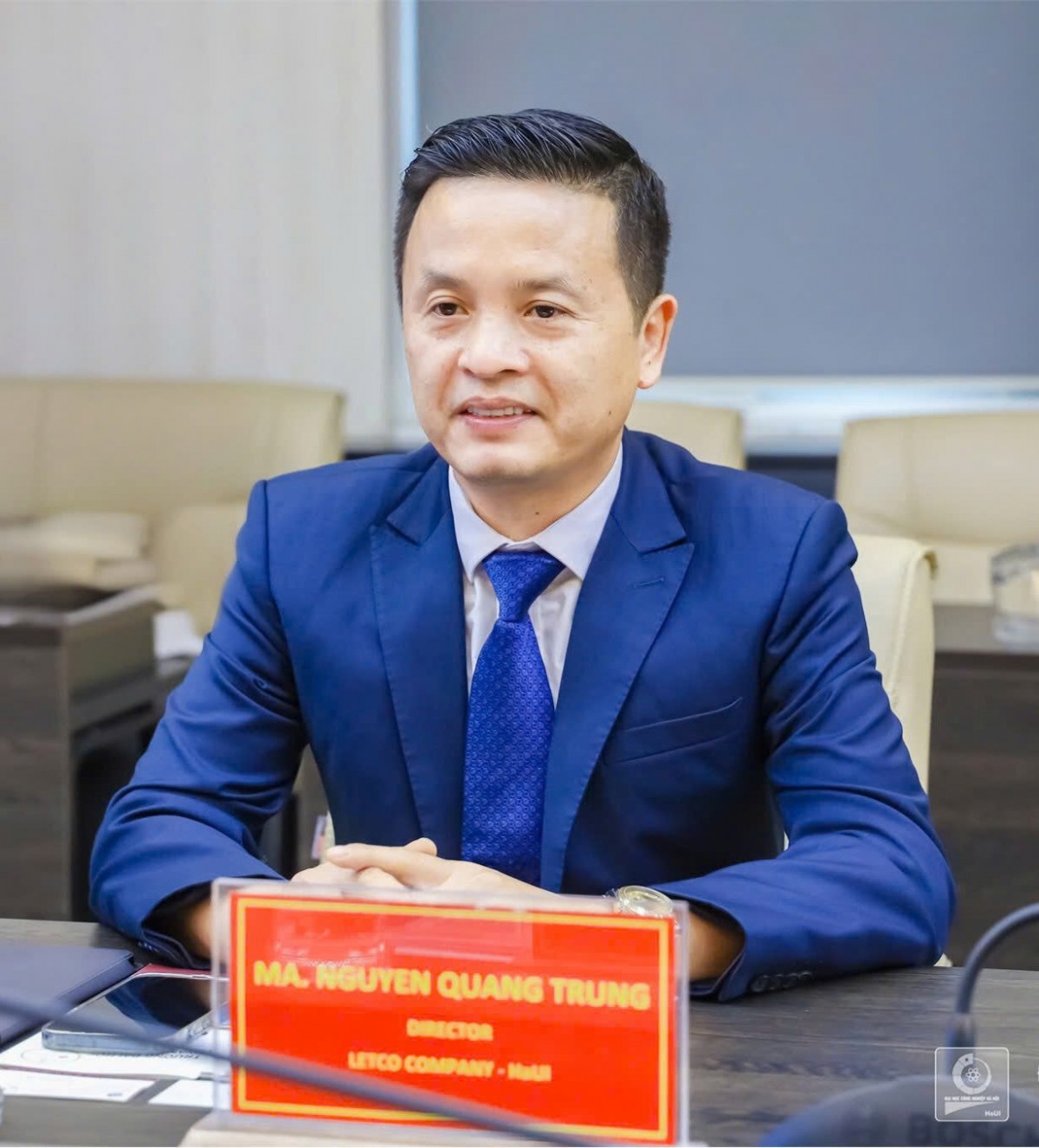 Ông Nguyễn Quang Trung – Giám đốc Công ty TNHH Đào tạo và Cung ứng nhân lực – HaUI (LETCO). Ảnh: NH Ông Nguyễn Quang Trung – Giám đốc Công ty TNHH Đào tạo và Cung ứng nhân lực – HaUI (LETCO). Ảnh: NH