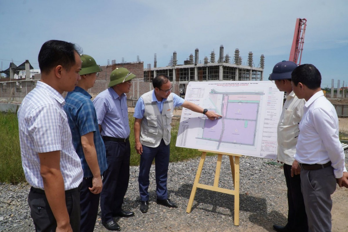 Triển khai thực hiện Quy hoạch phân khu tỷ lệ 1/2000 tại Cụm công nghiệp Đức Hiệp, huyện Hưng Hà Triển khai thực hiện Quy hoạch phân khu tỷ lệ 1/2000 tại Cụm công nghiệp Đức Hiệp, huyện Hưng Hà