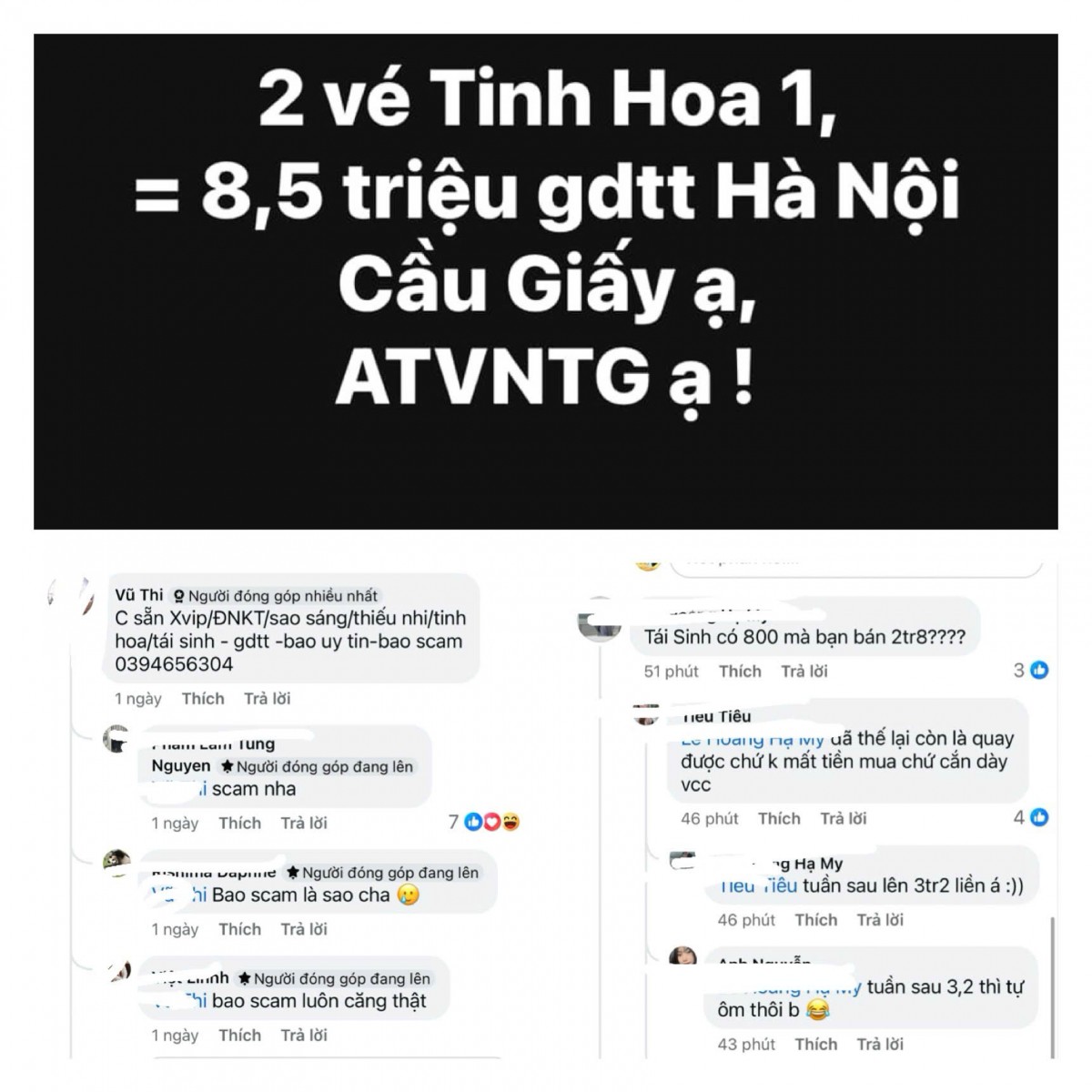 Cận kề concert Anh trai vượt ngàn chông gai: Cẩn trọng lừa đảo khi mua vé bán lại