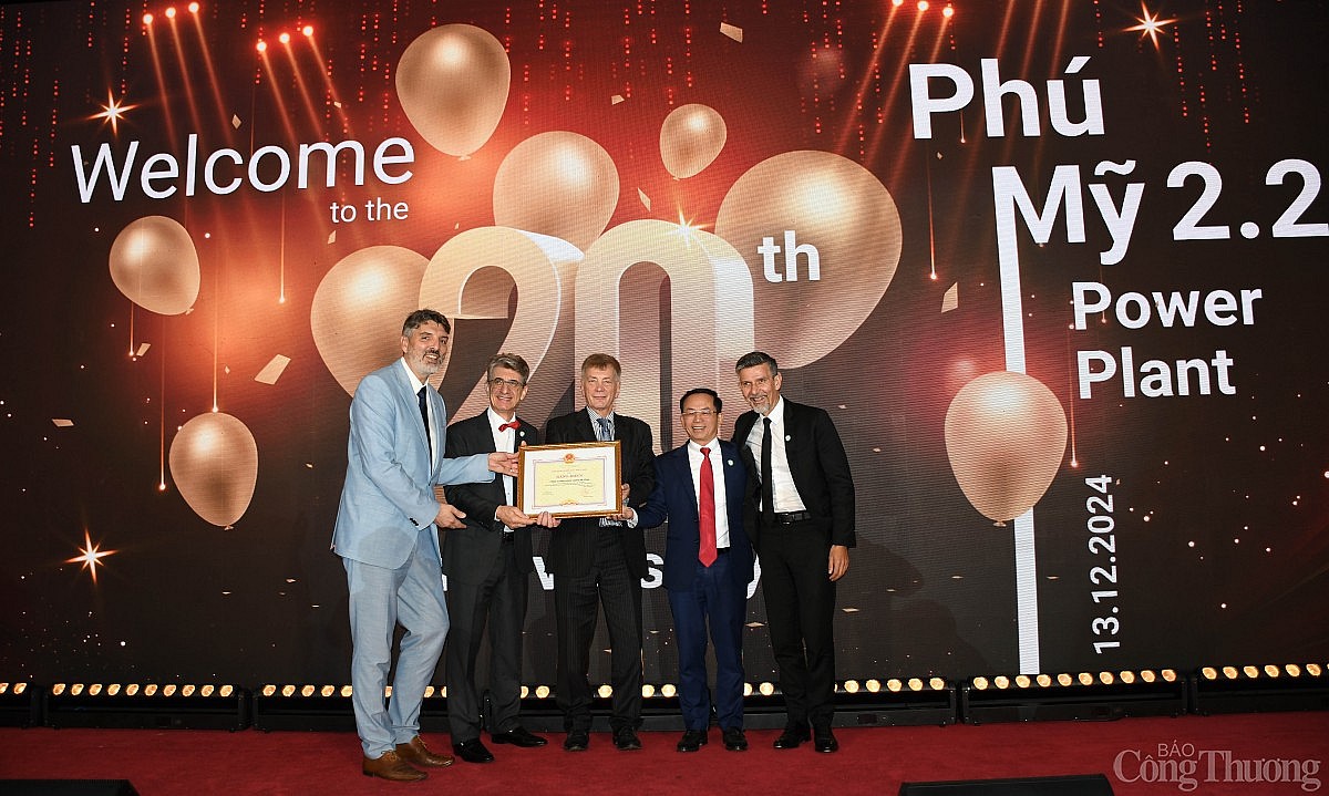 Nhà máy Điện Phú Mỹ 2.2 kỷ niệm 20 năm hoạt động