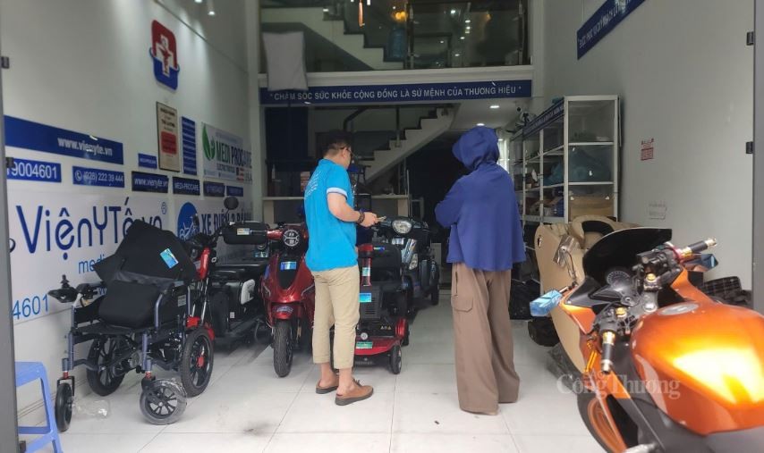 Tất cả các sản phẩm được giới thiệu có thương hiệu Medi Procare (Mỹ). Ảnh chụp ngày 12/12/2024 Tất cả các sản phẩm được giới thiệu có thương hiệu Medi Procare (Mỹ). Ảnh chụp ngày 12/12/2024