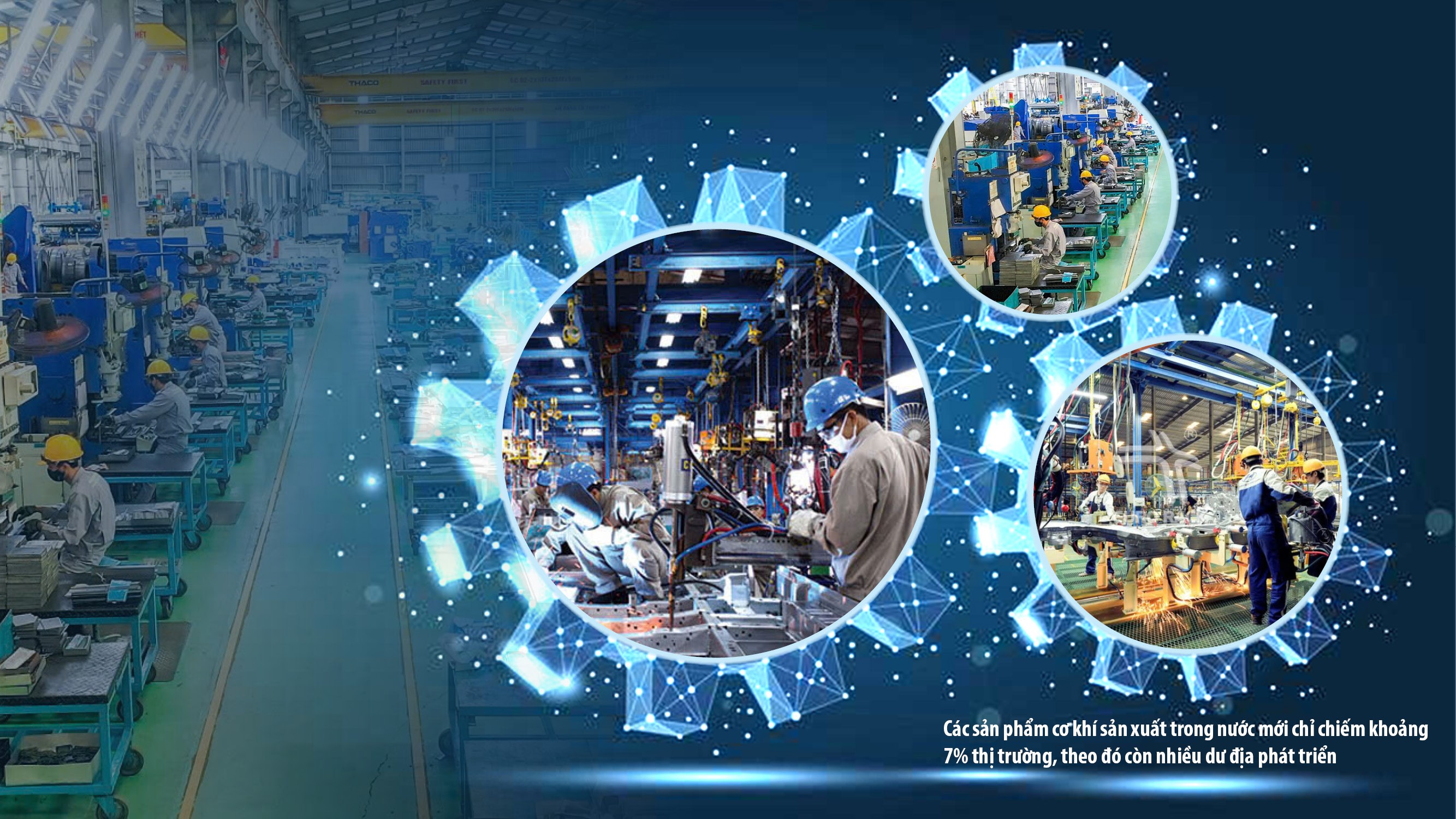 Phát triển bền vững ngành cơ khí “then chốt” từ đổi mới công nghệ Phát triển bền vững ngành cơ khí “then chốt” từ đổi mới công nghệ