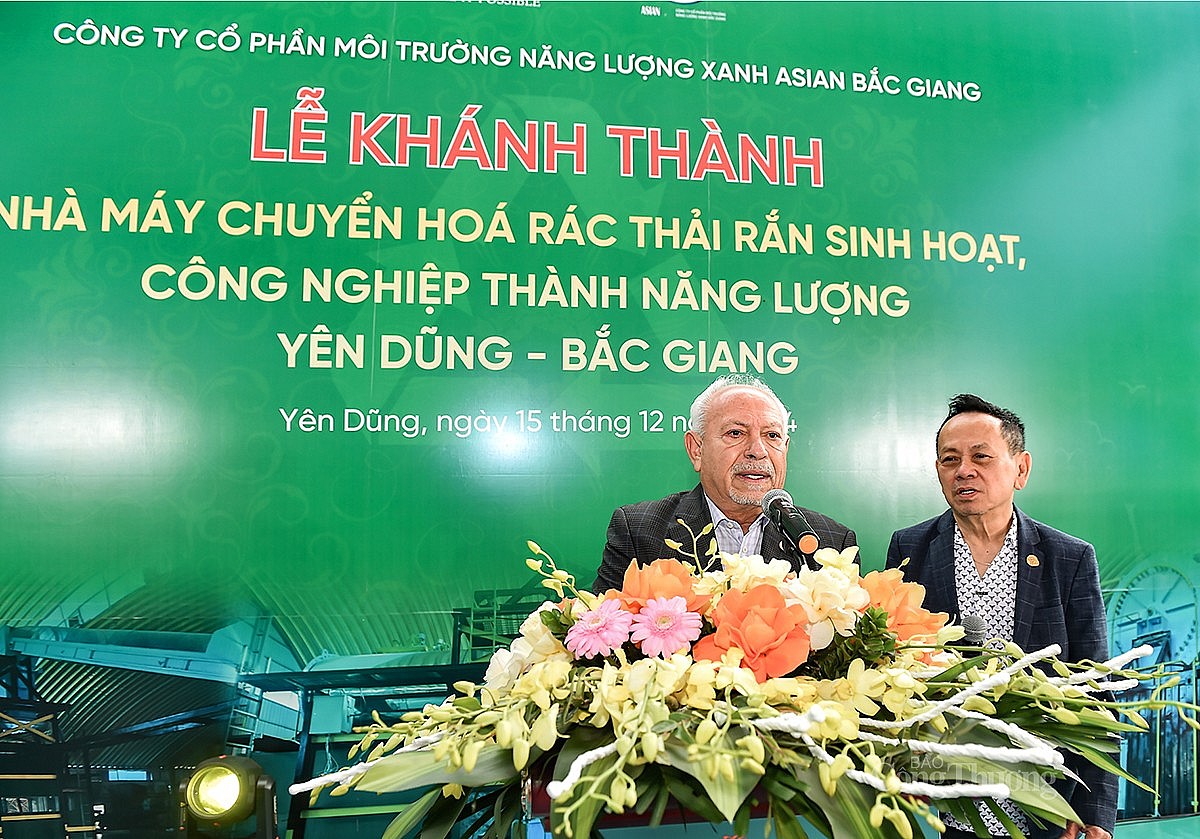 ông Albert Mardikian – người nắm giữ gần 100 bằng sáng chế về lĩnh vực công nghiệp, môi trường, hàng hải và ô tô cũng đã có những chia sẻ tại lễ khánh thành nhà máy