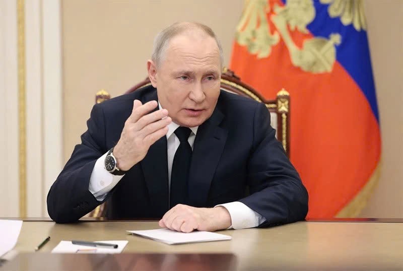 Tổng thống Nga Vladimir Putin. Ảnh: TASS Tổng thống Nga Vladimir Putin. Ảnh: TASS