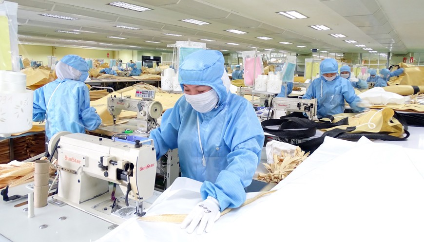 Các sản phẩm bao bì của Kohsei Multipack Việt Nam đã có mặt ở nhiều nước trên thế giới - Ảnh Thanh Nga Các sản phẩm bao bì của Kohsei Multipack Việt Nam đã có mặt ở nhiều nước trên thế giới - Ảnh Thanh Nga