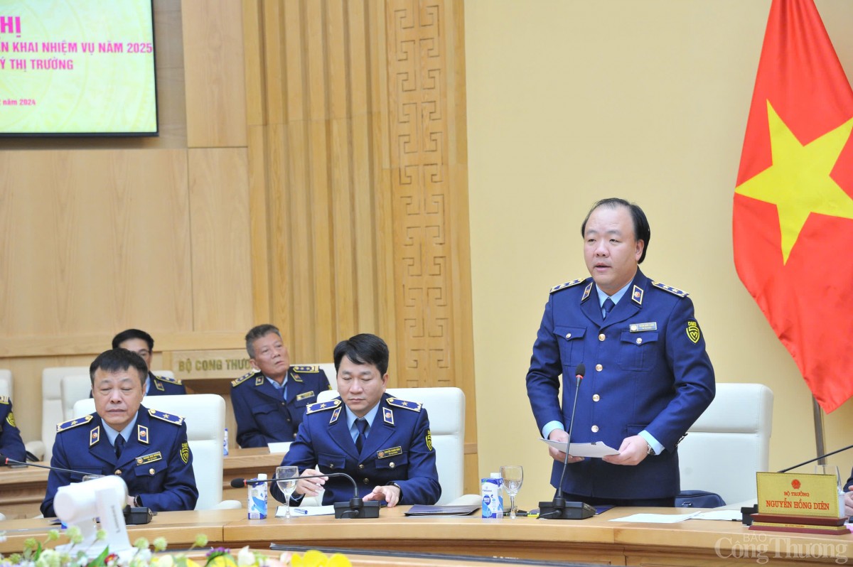 Tổng cục Quản lý thị trường tổng kết công tác năm 2024, triển khai nhiệm vụ năm 2025