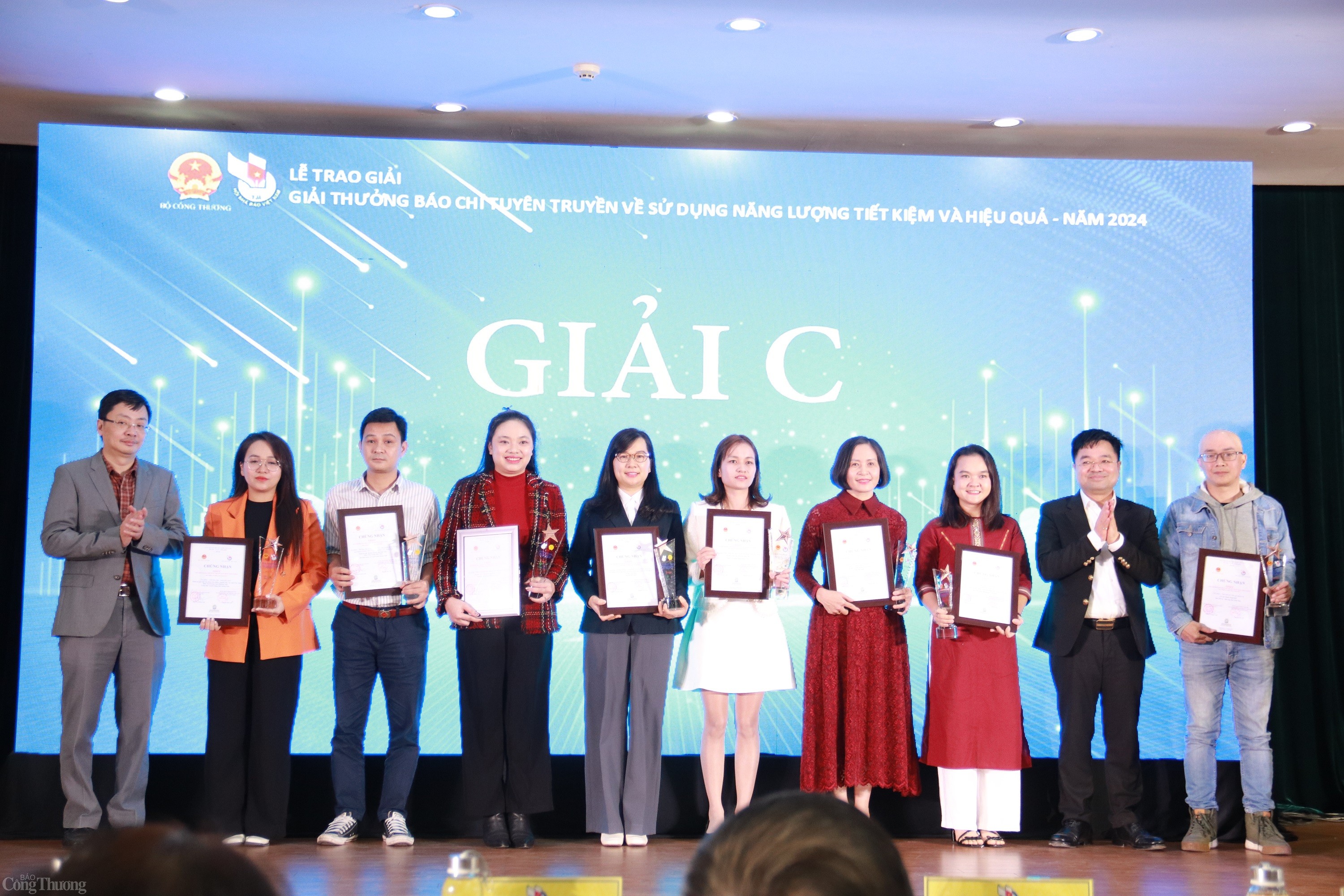 Báo Công Thương đoạt giải B báo chí tuyên truyền về sử dụng năng lượng tiết kiệm và hiệu quả 2024